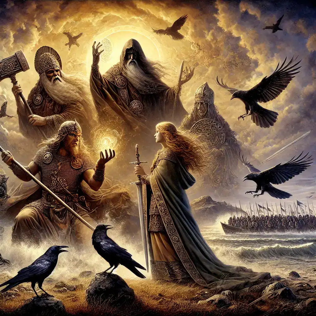 defeat of Tuatha Dé Danann