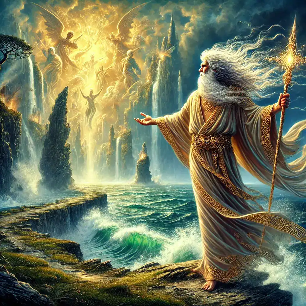 Manannán mac Lir statue