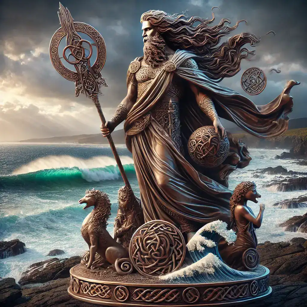Manannán mac Lir statue