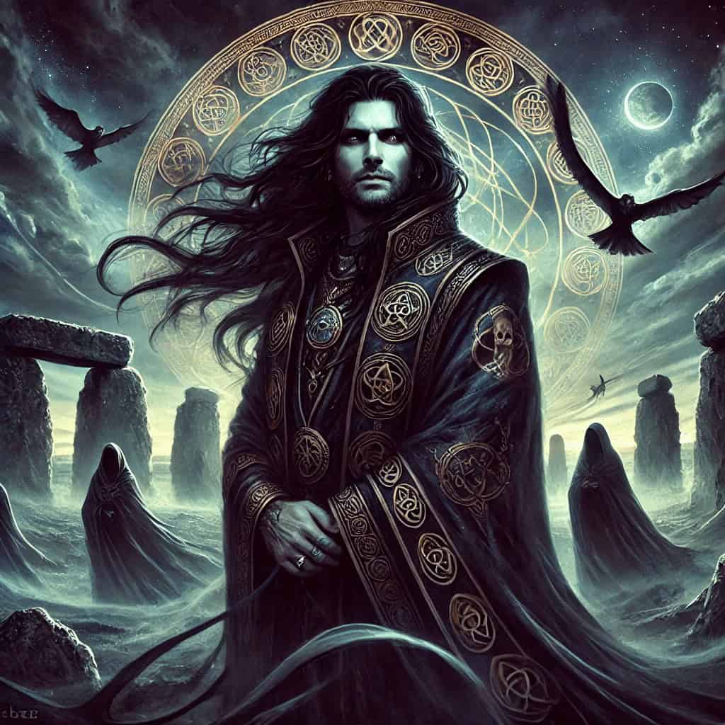 donn god with crows