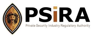 ISEC Security logo featuring the PSIRA badge and lion emblem.