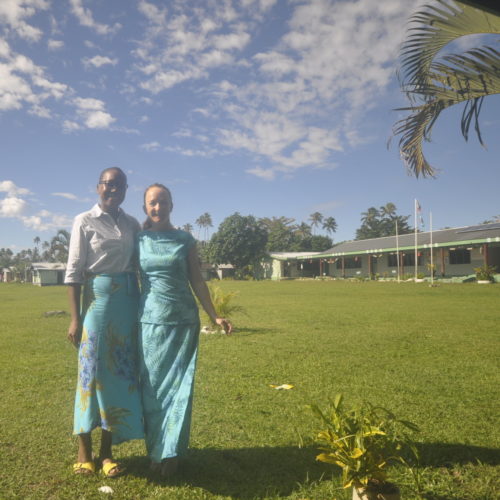Elisa Urro volunteering teacher Fiji Island Spirit