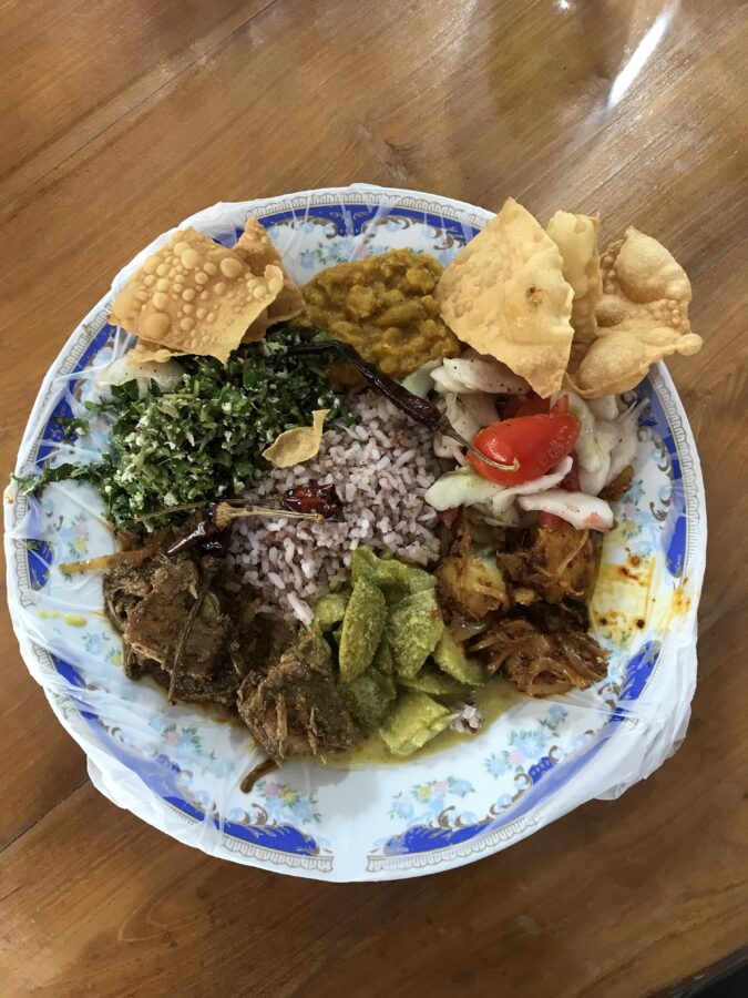 Rice and curry Sri Lanka Island Spirit