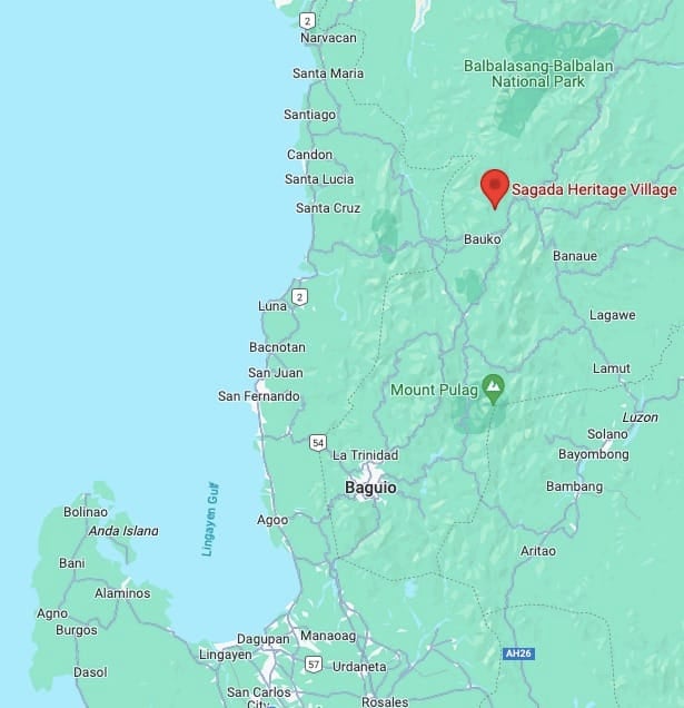 sagada heritage village how get there from baguio