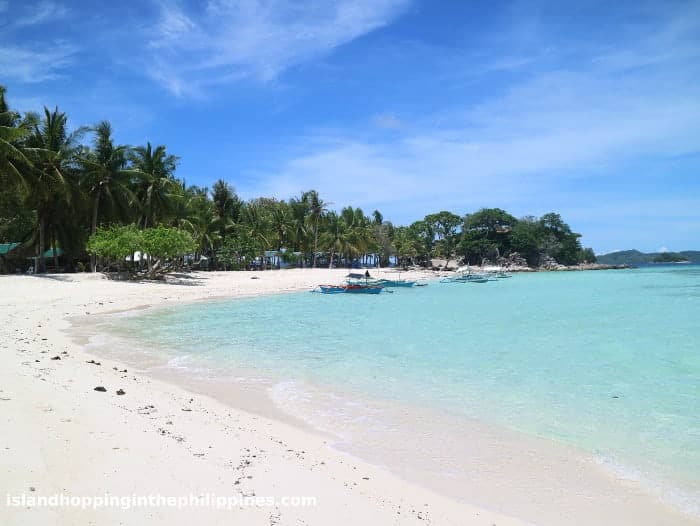 Go for a casual stroll on Malcapuya Island.