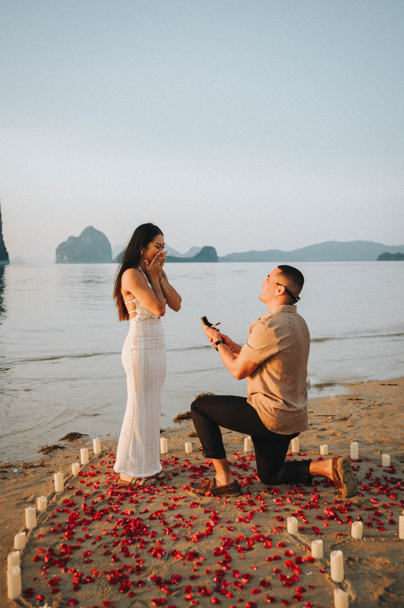 El Nido Beach Surprise Wedding Marriage Proposal