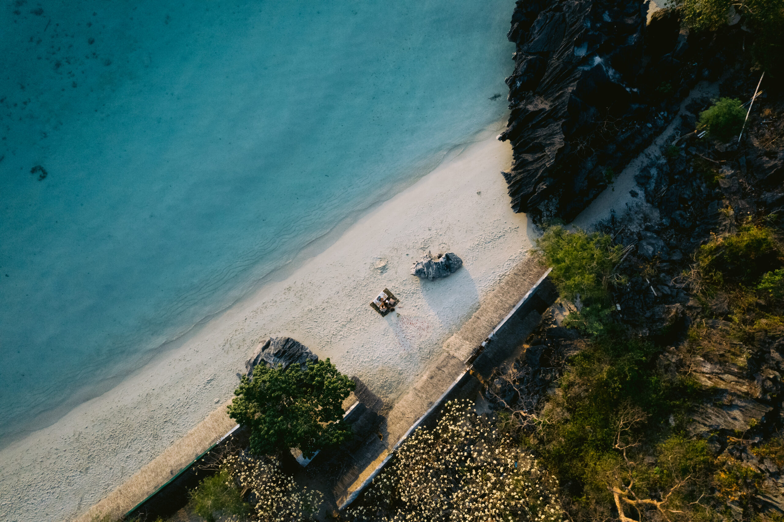 Beach Surprise Wedding Proposal in Coron, Palawan