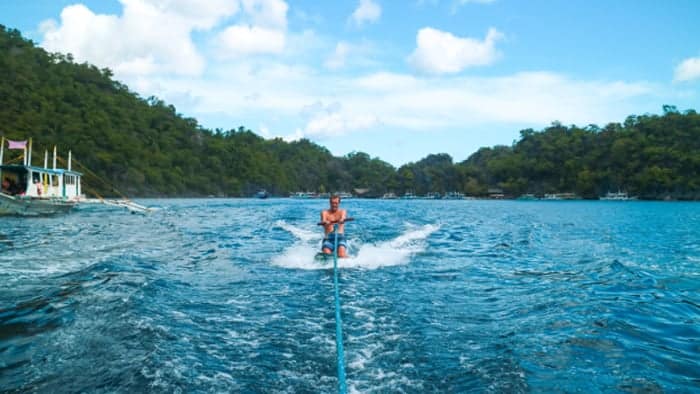 Rent our wakesurf board on Combination El Nido Tour plus Multiday Tour to Coron.