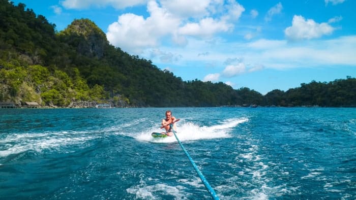 Rent our wakeboard on Combination El Nido Tour plus Multiday Tour to Coron.