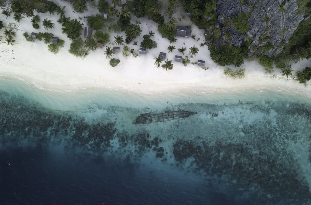 Get away from it all in Exploring Caves and Shipwrecks in Black Island, Coron