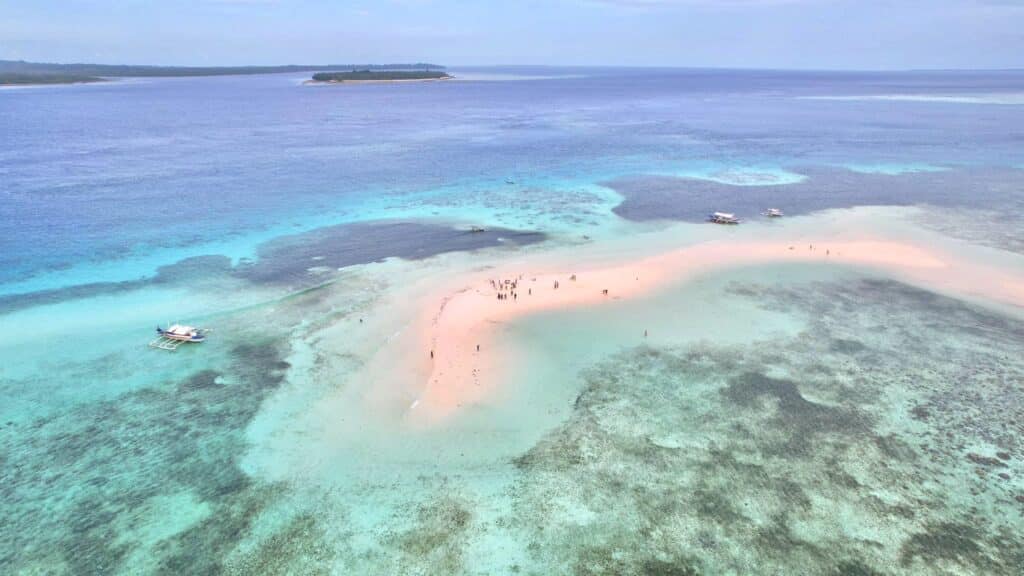 Travel guide places to go balabac island Palawan beautiful long sandbar
