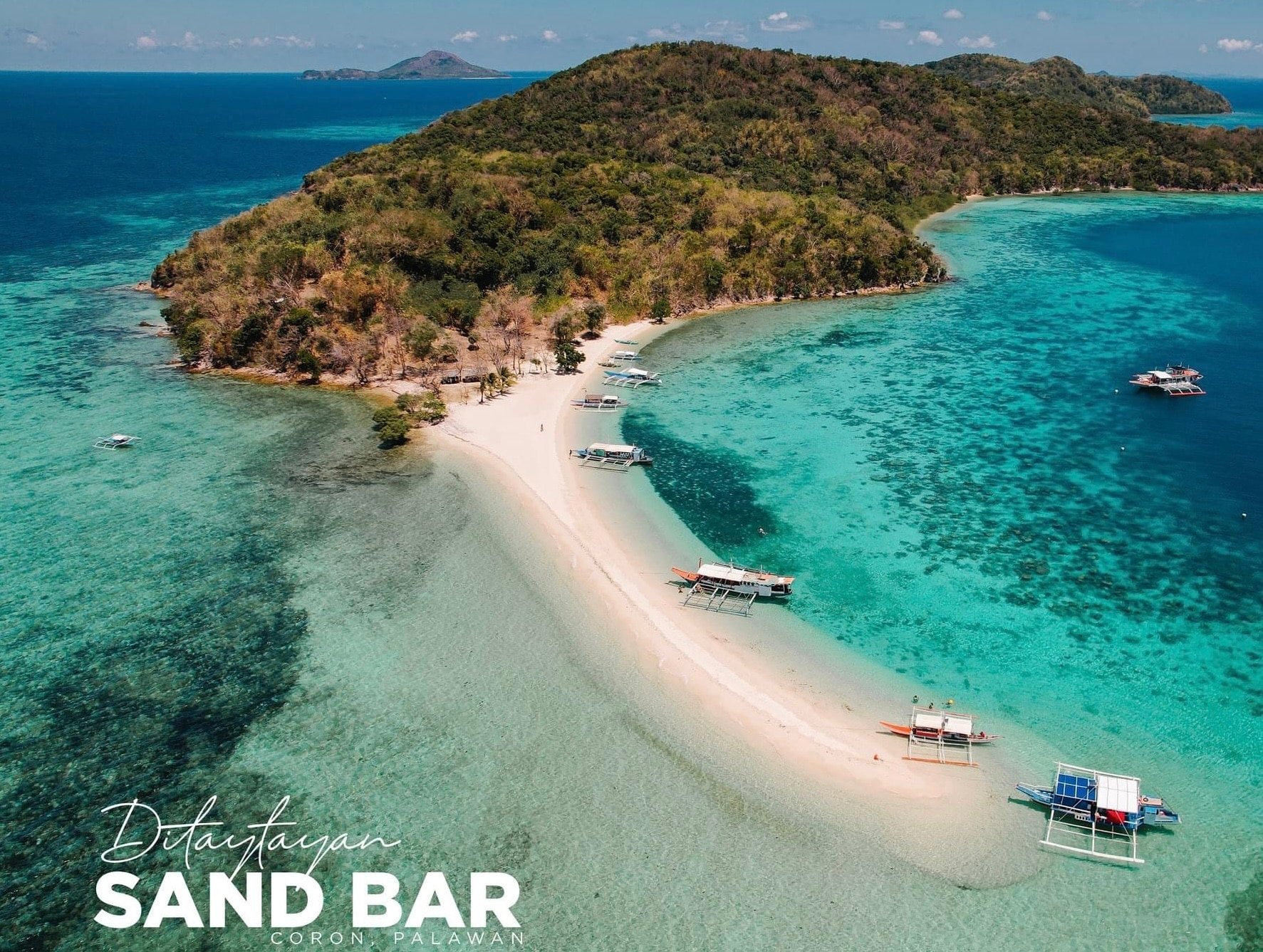 Ditaytayan-sand-bar-coron-Palawan-boat-tour