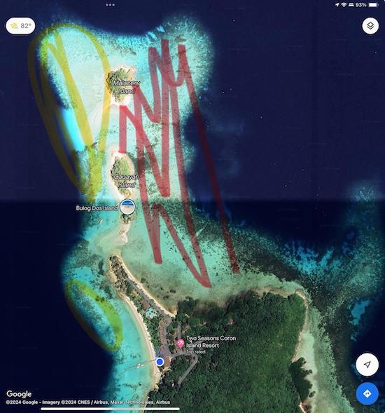 erika tour kitesurfing plan