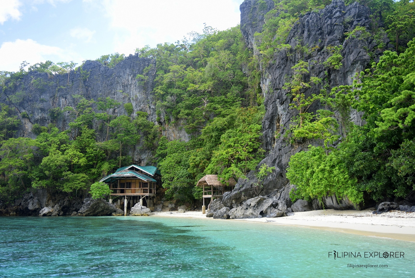 Pasandigan Beach looking back
