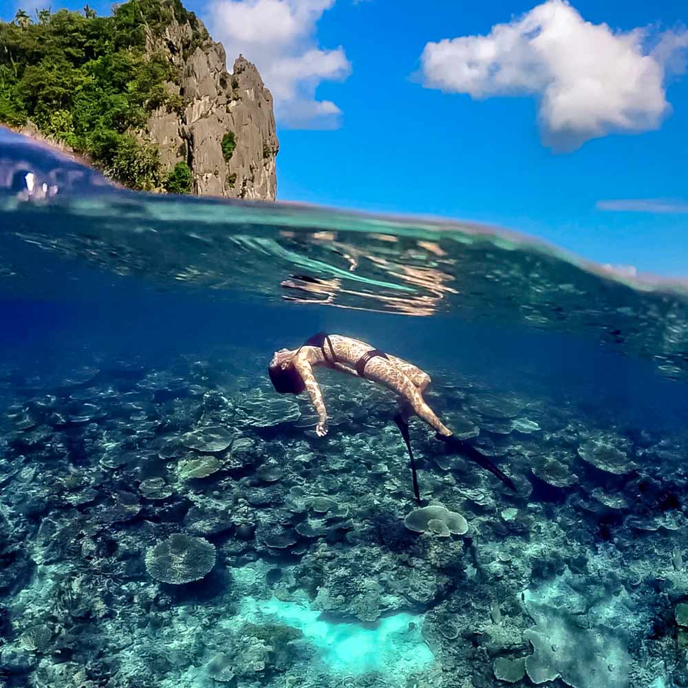 nacpan beach media swim