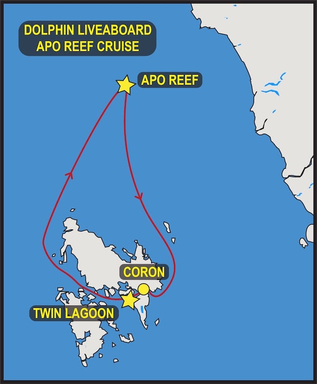 R06 Coron Twin Lagoon Apo Reef Coron