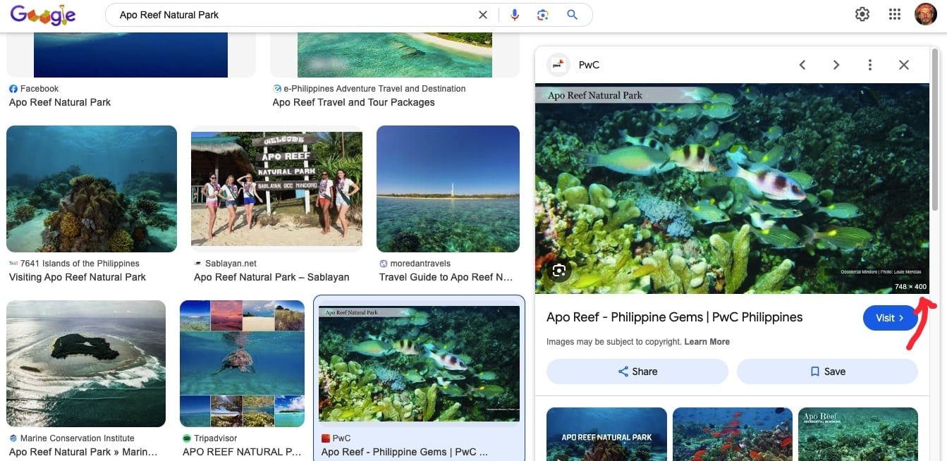 Adding images to content writing in Wordpress