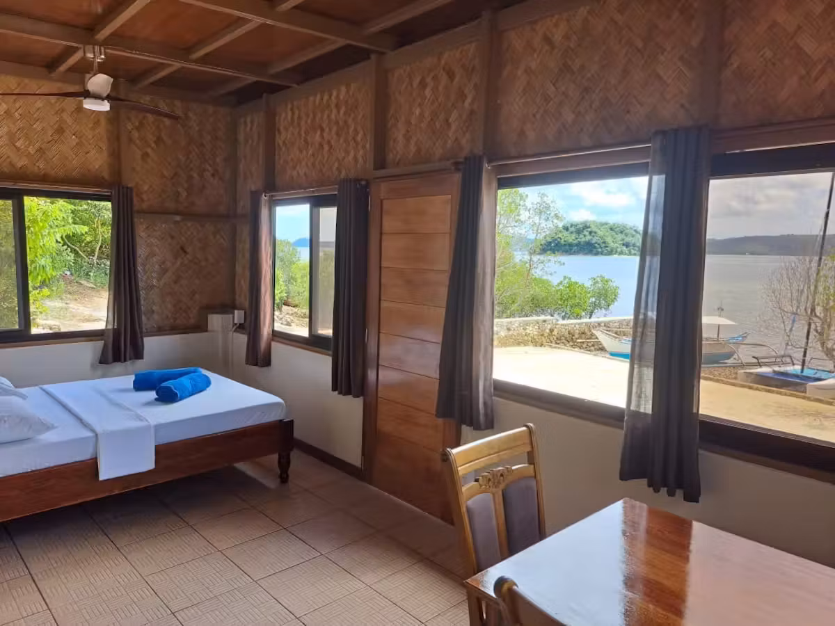 chindonan island eco resort coron accommodation private beach house 3