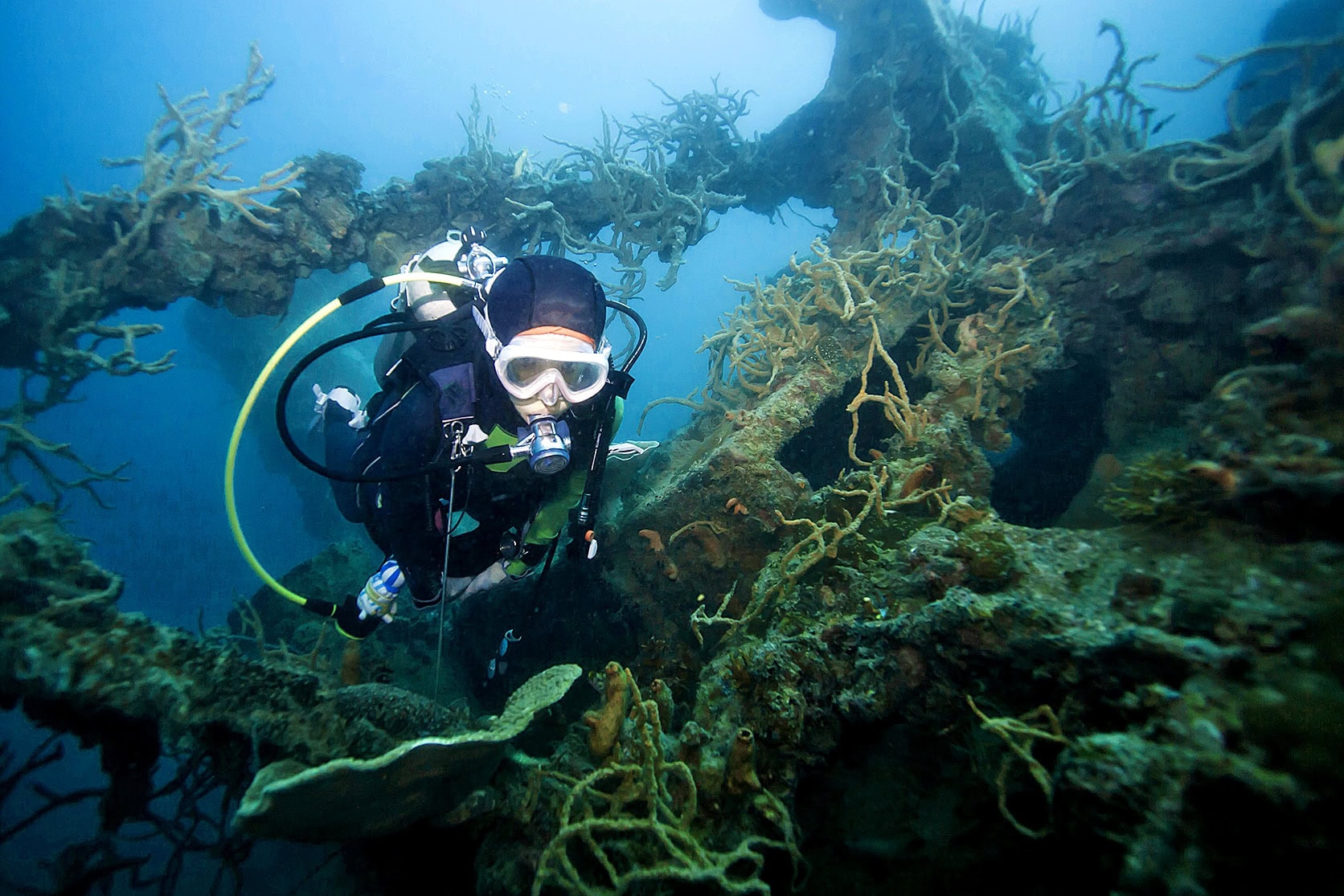 shipwreck diving coron