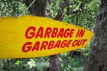 Iloilo-City-Bacolod--Mangrove-Eco-park-Suyac Island-garbage-out