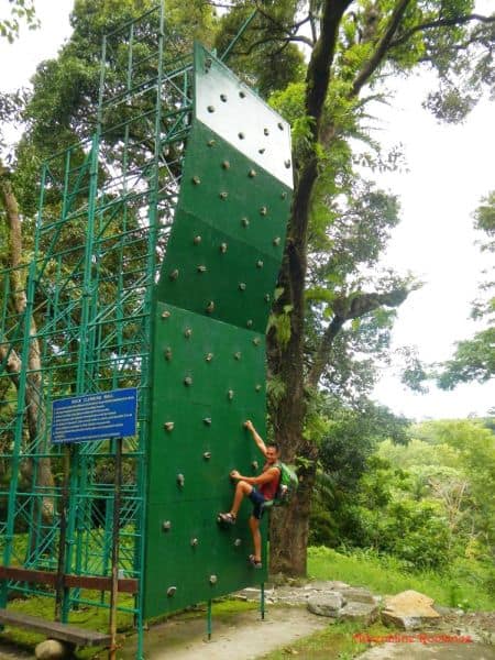 iloilo-city-to-bacolod-mambukal-resort-waterfalls-climbing-wall