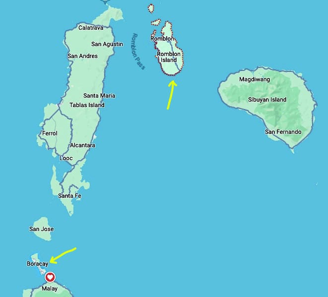 Romblon map