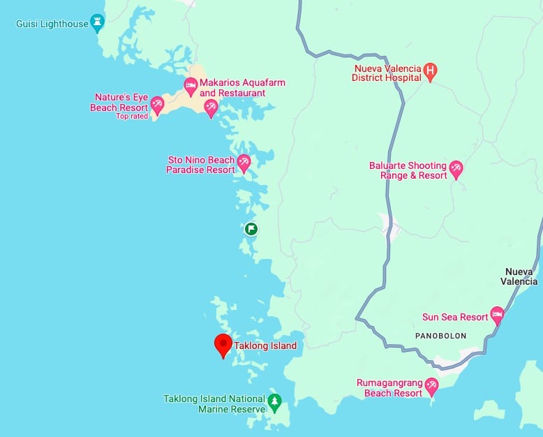 Taklong island national marine reserve