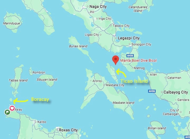 manta bowl dive bicol