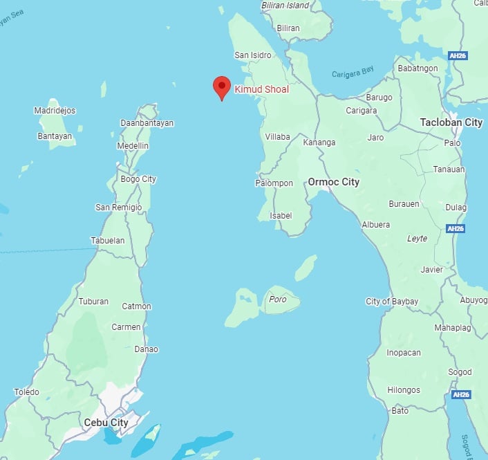 kimud shoal map location