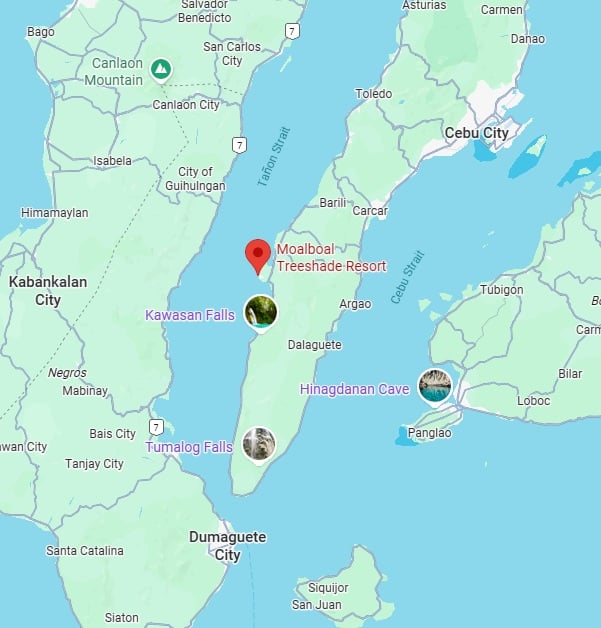 moalboal map location