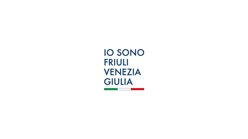 a blue and green background with the words 10 sono friuli vene