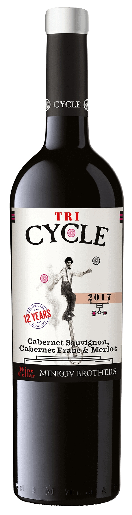 Cabernet Sauvignon, Cabernet Franc and Merlot