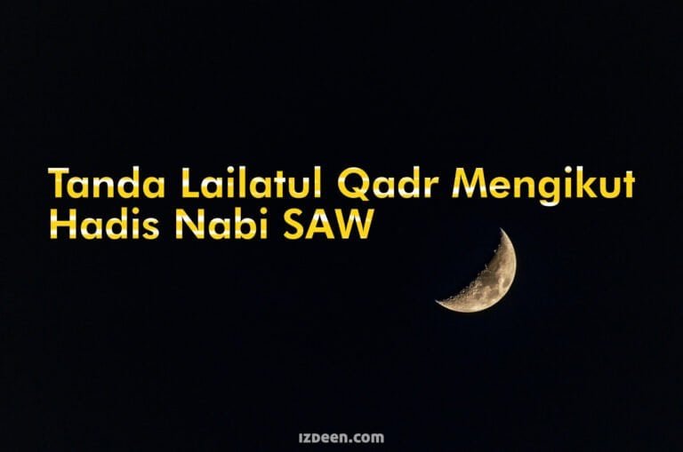 tanda lailatul qadar