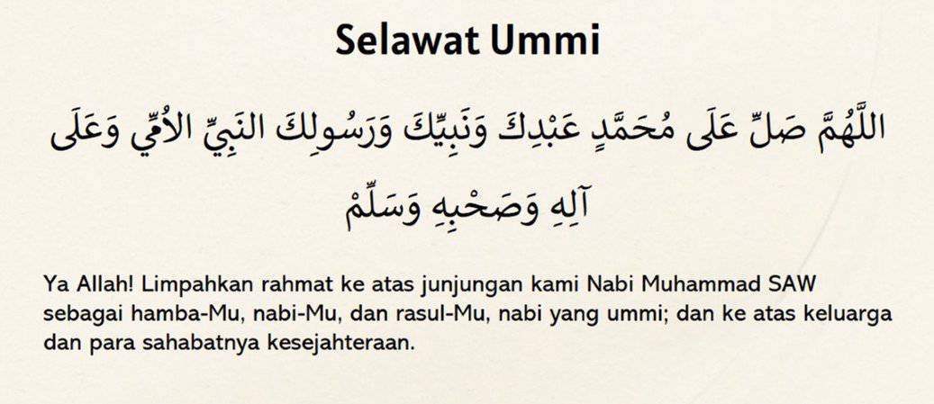 selawat ummi