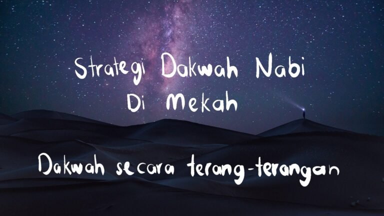 Dakwah secara terang-terangan