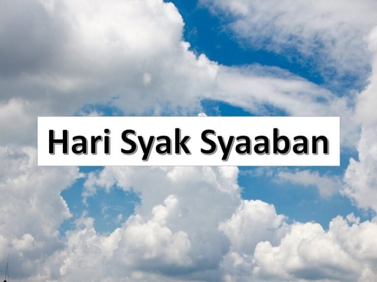 hari syak syaaban