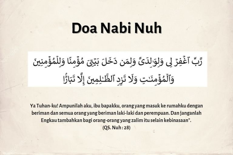 doa nabi nuh