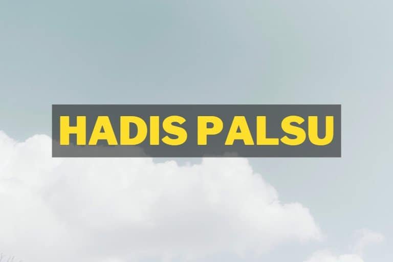 hadis palsu