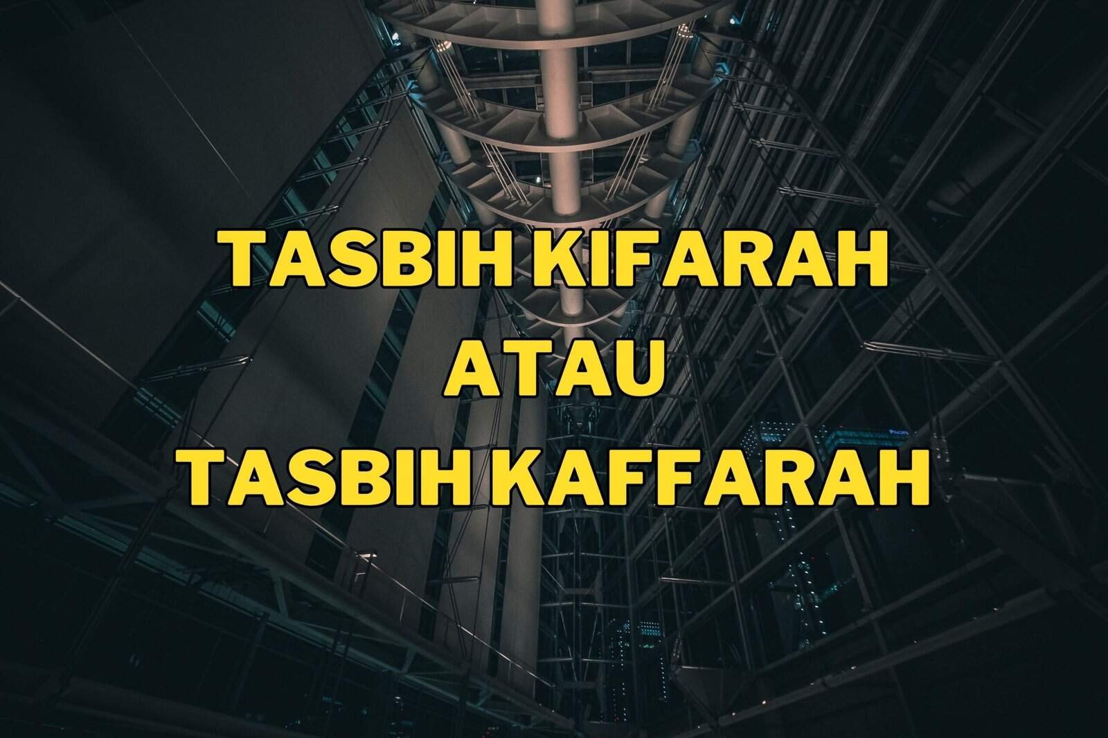 kifarah dan kaffarah
