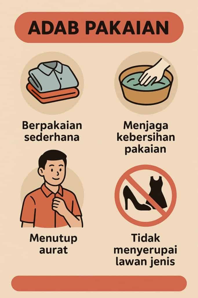 Adab berpakaian