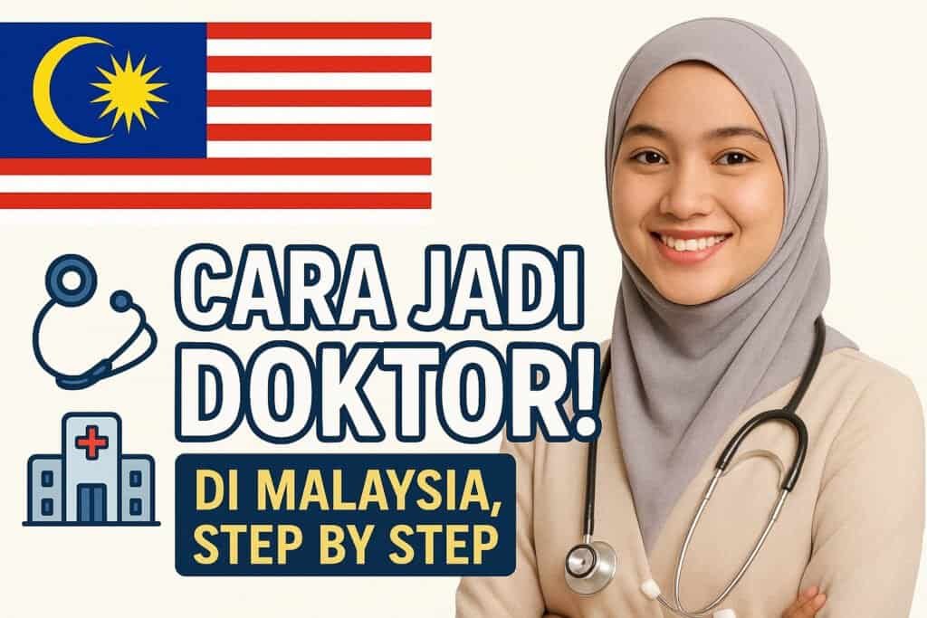 Cara Jadi Doktor Malaysia, houseman, MO, specialist, SPM