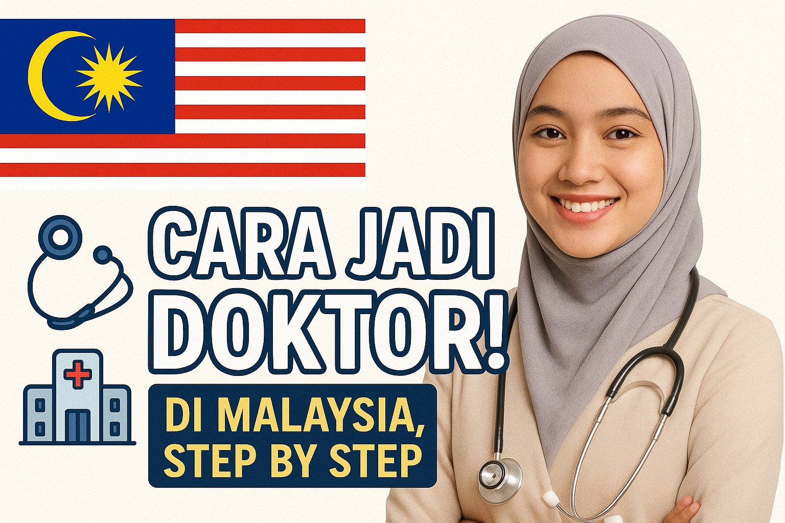 Cara Jadi Doktor Malaysia, houseman, MO, specialist, SPM