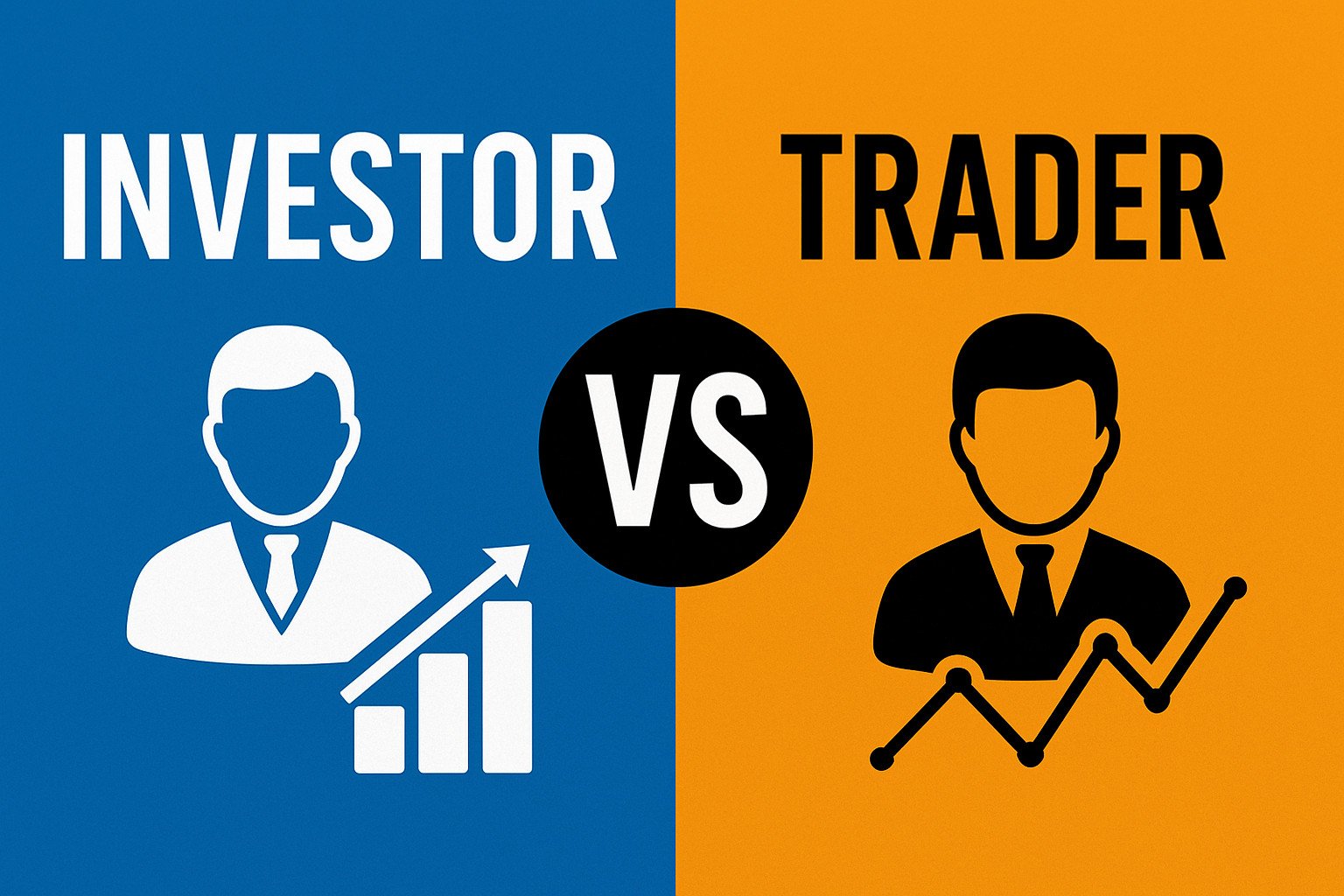 investor vs trader, kaya, saham
