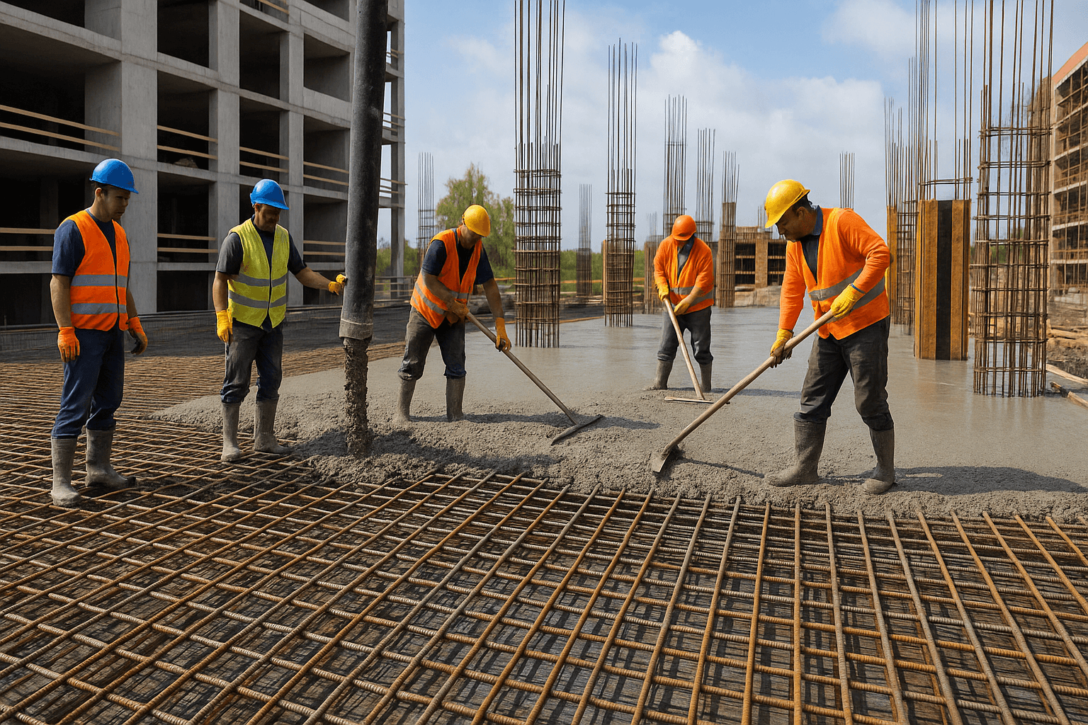 Etapy konstrukcji żelbetowych