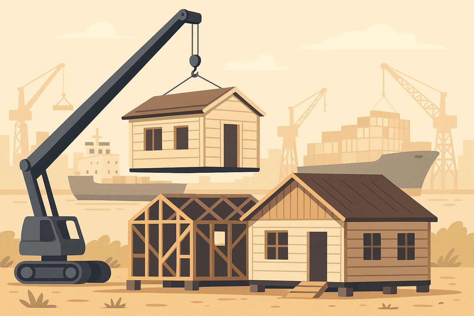 Historia prefabrykacji - domy