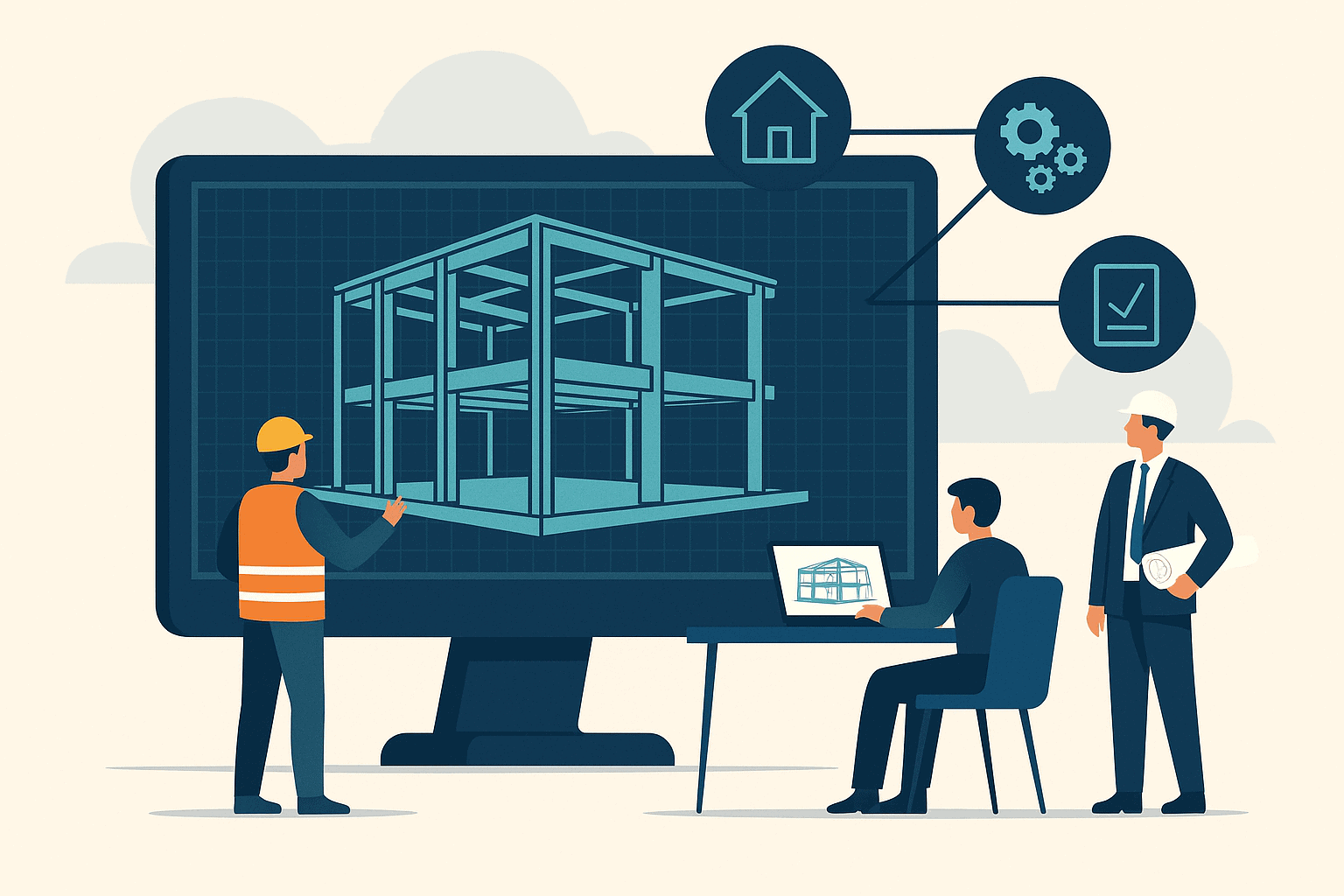 Projektowanie konstrukcji stalowych - BIM