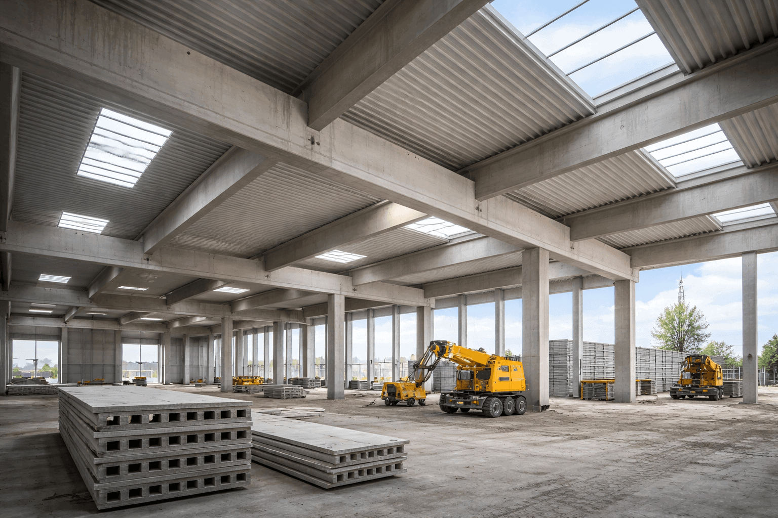 Dźwigary strunobetonowe