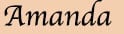 Amanda