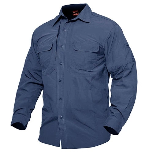 Shirts Men Summer Quick Drying Military Tactical Shirts Long Sleeve Breathable Combat Work Shirt Man Clothing - Image 44