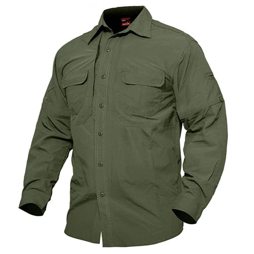 Shirts Men Summer Quick Drying Military Tactical Shirts Long Sleeve Breathable Combat Work Shirt Man Clothing - Image 10